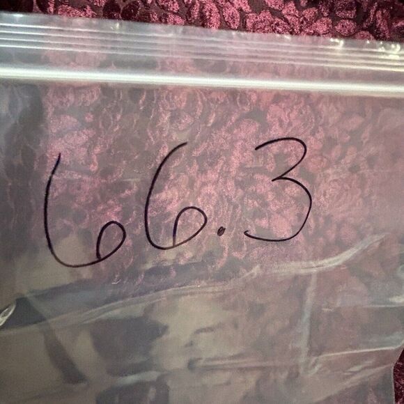 Vtg Velvet Burnout top Womens plus Sz 22/24 2x Y2K Goth Vampire Whimsigoth USA - Picture 9 of 10